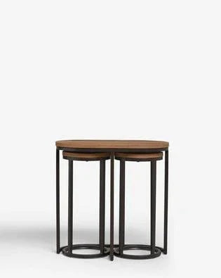 Round Nesting Side Tables (Set of 3)