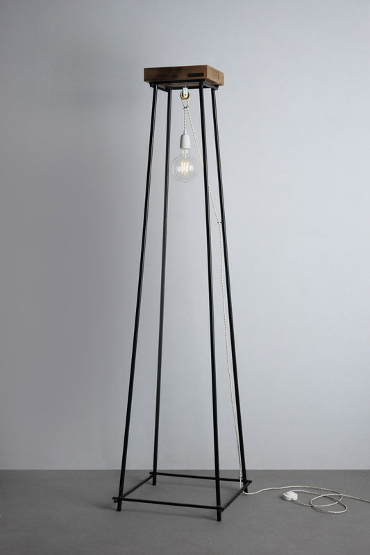 Modern Industrial Metal Floor Lamp