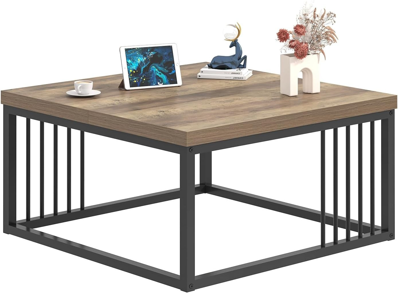 Modern Square Center Table for Living Room