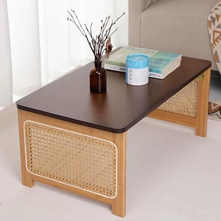 Japanese Style Rattan Coffee Table