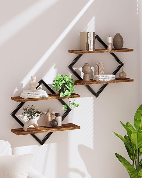 Floating Shelves, Set of 2 Wall Shelves