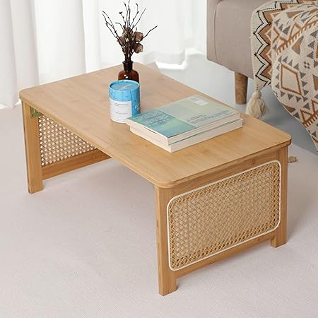 Japanese Style Rattan Coffee Table