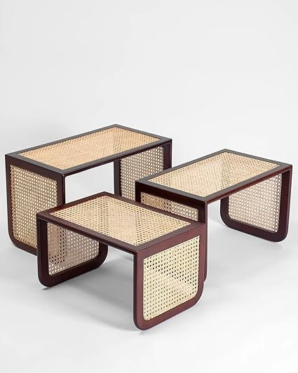 Rattan Nesting Tables