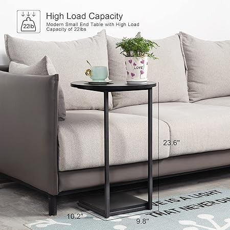 Small End Table, Sofa Side Table, Round Coffee Table