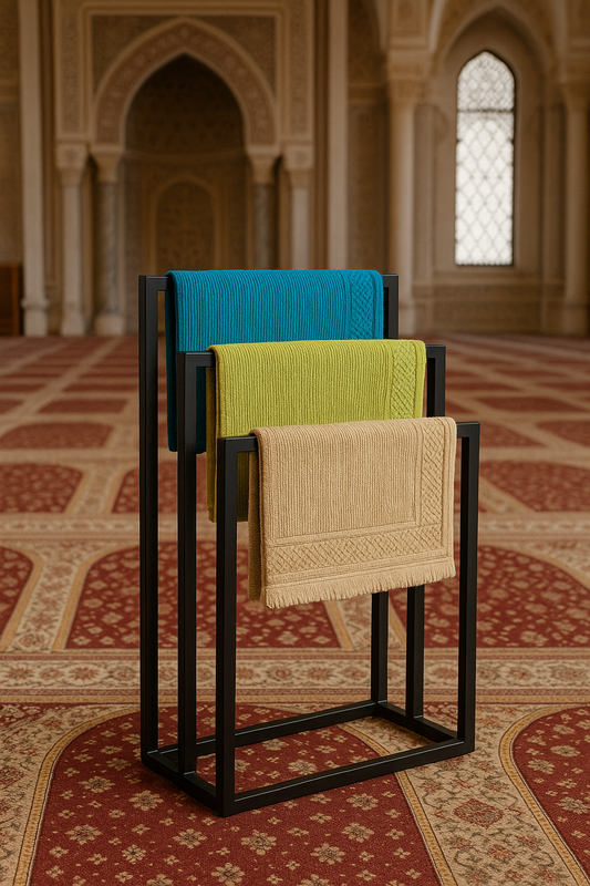 Modern Steel Prayer Stand