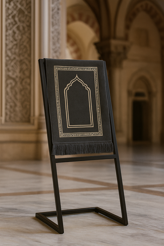 3-Tier Prayer Mat Display Stand