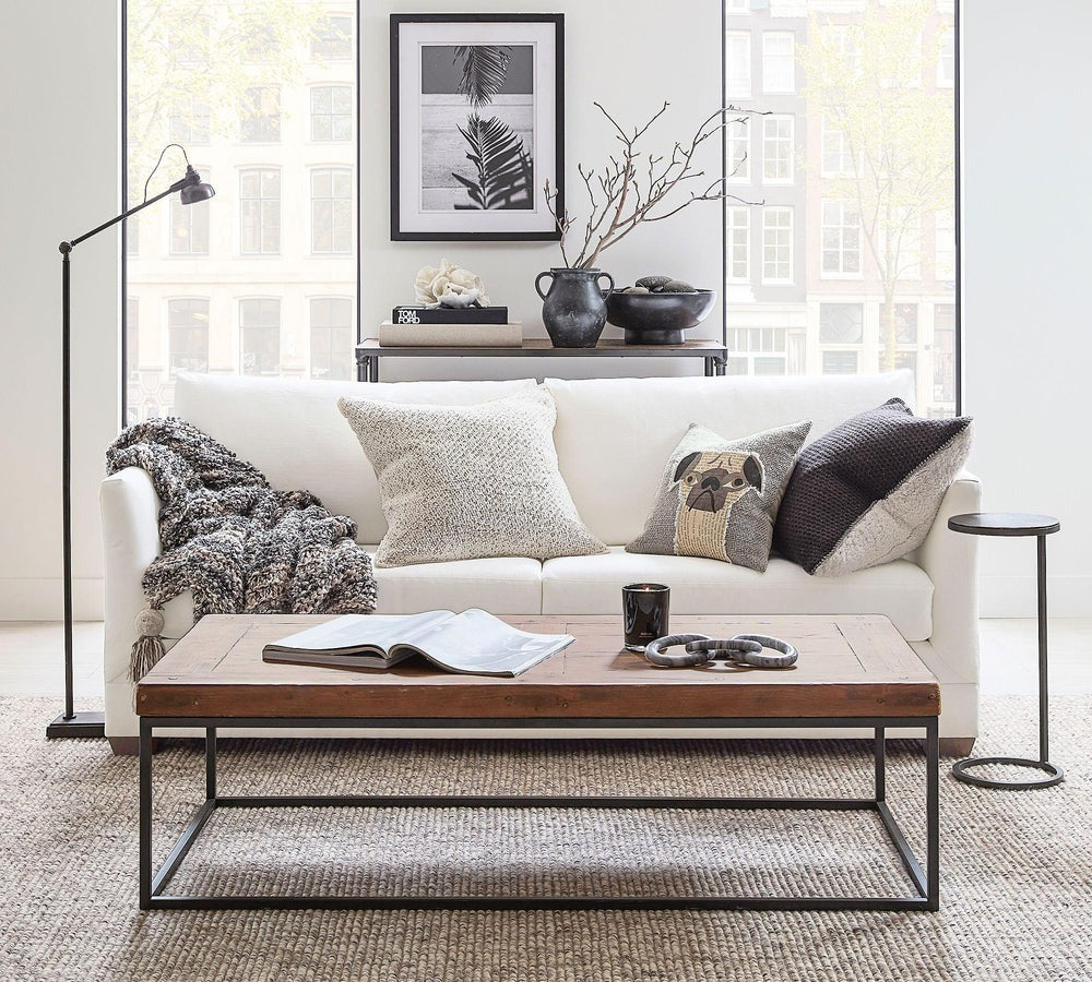 Round Metal Accent Table