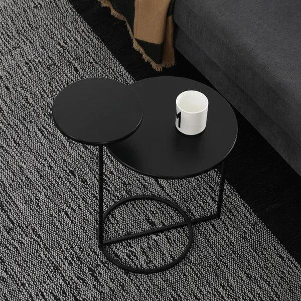 2-Tiered Double Tray Side Table