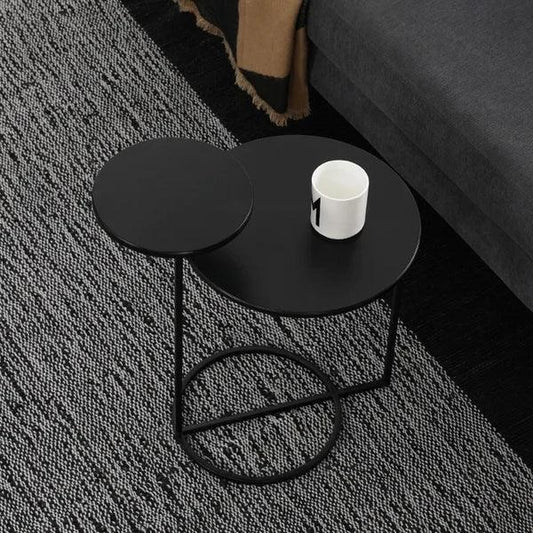 2-Tiered Double Tray Side Table