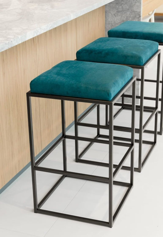 Modern Industrial Stool Set of 2