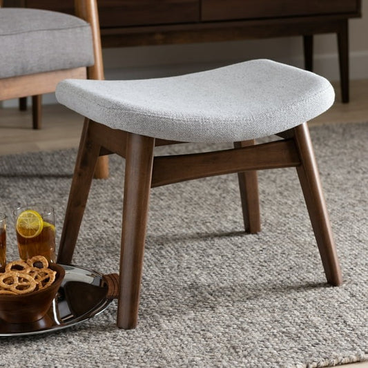 Vadim Modern Light Grey Fabric, Functional & Stylish Seating