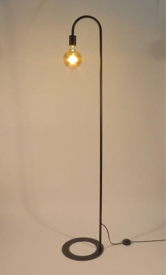 Handmade floor lamp, made from metal, interior design, home decor, industrial style, lampstand