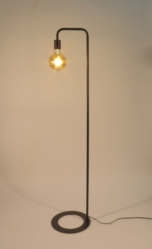 Handmade floor lamp, made from metal, interior design, home decor, industrial style, lampstand