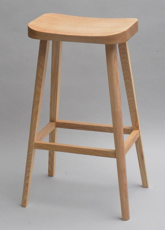 Minimalist Wooden Bar Stool for Kitchen & Bar