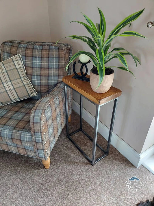 Industrial Sofa Side Table