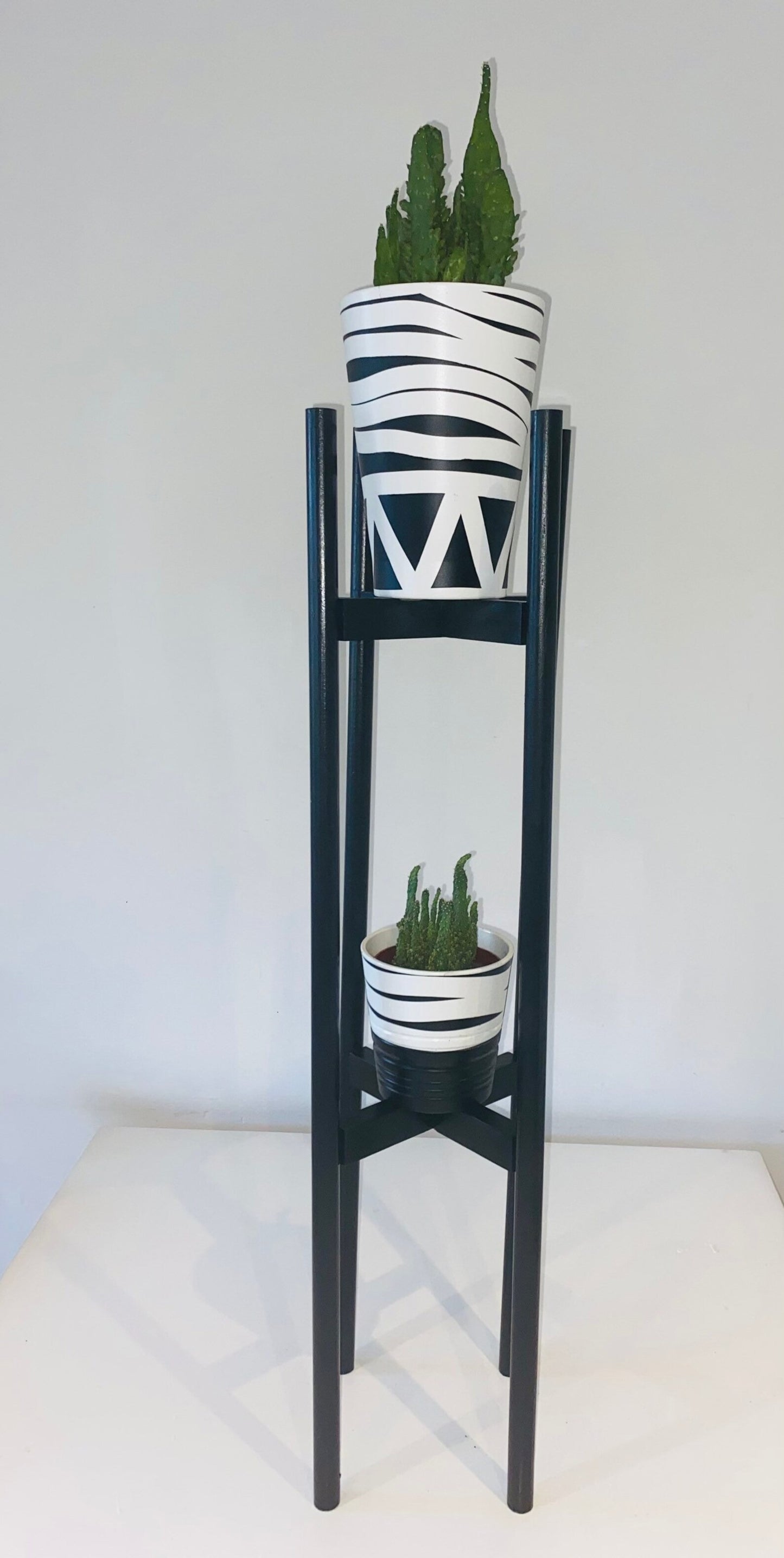 Plant Pot Stand, Stand Planter Holder Two Tier Stand