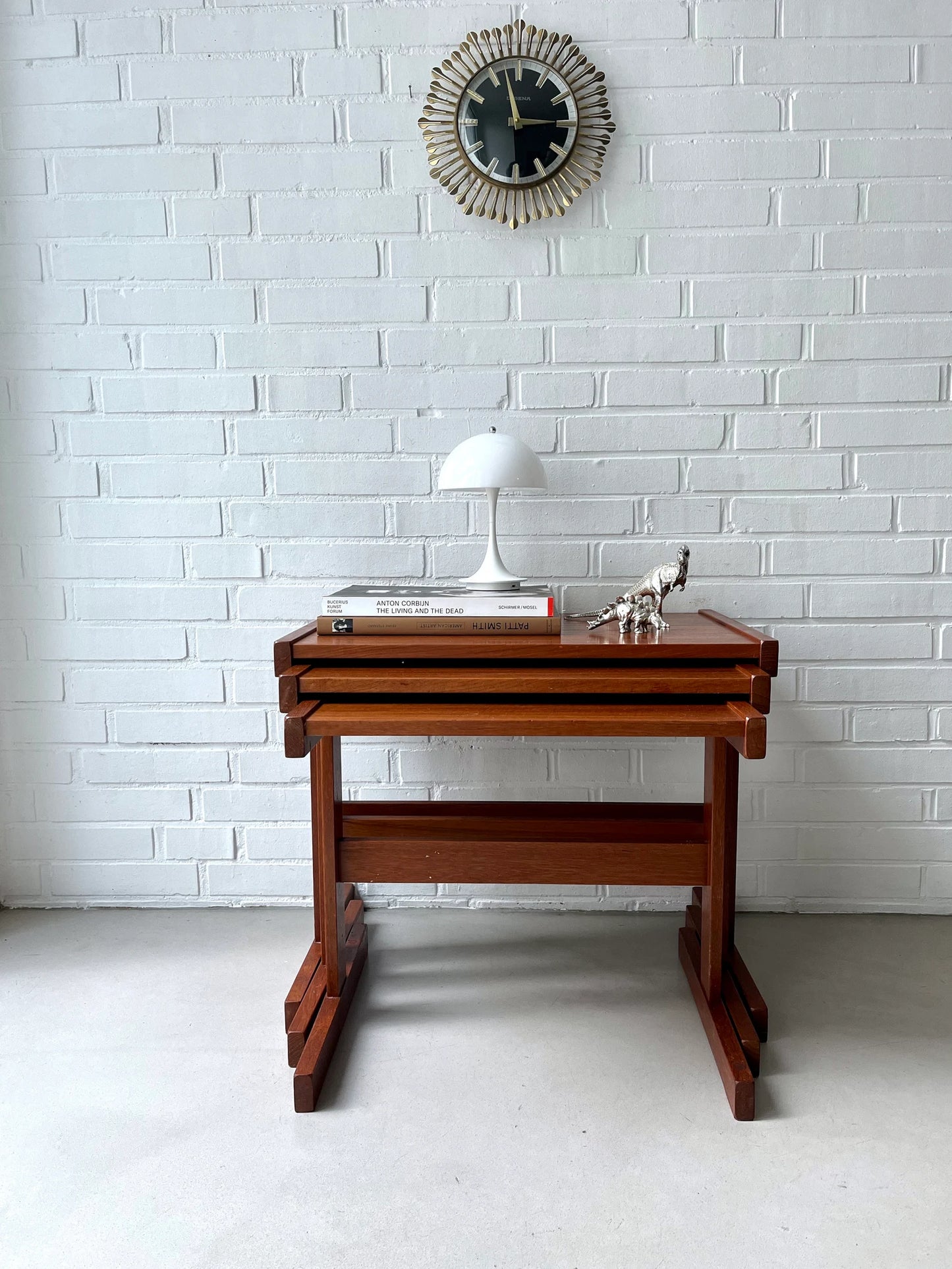 Mid Century Modern Side Nesting Tables