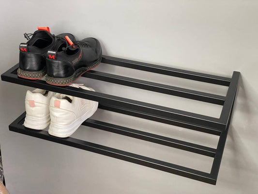 2 Tier Shoe Rack, Wall Mount Shoe Rack,
