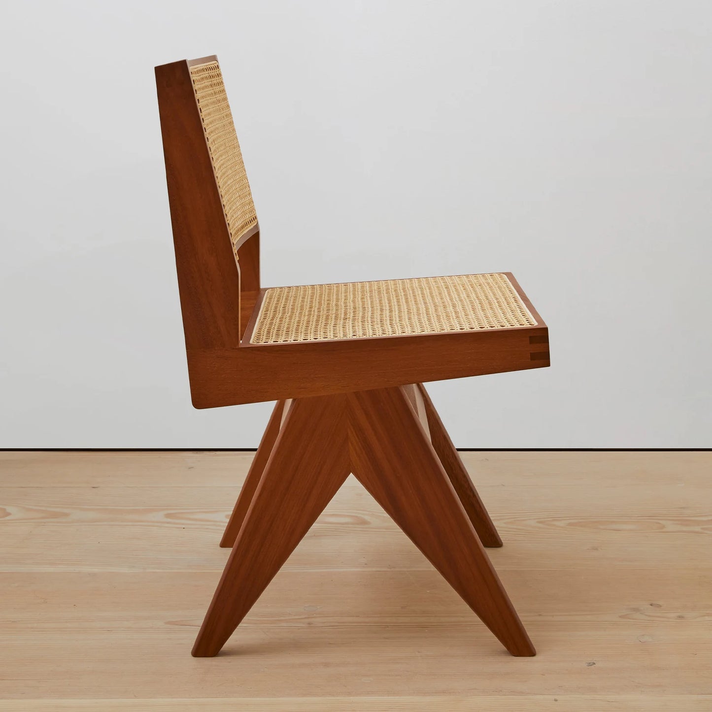 Chandigarh Dining Side Chair With V Legs