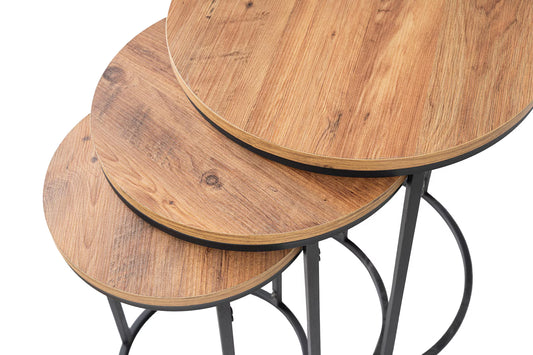 Nesting Table Triple Decorative Side Table