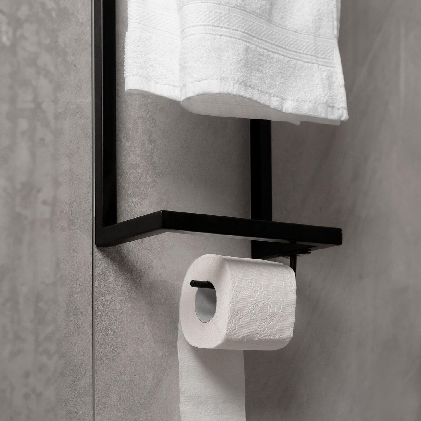 Toilet paper Roll Holder, Hand Towel Holder Bathroom,