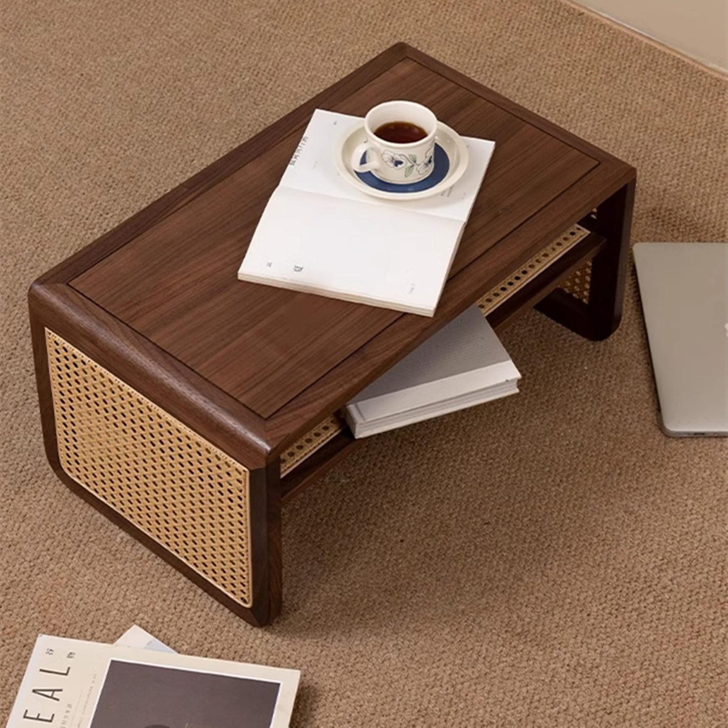 Rattan Vine weaving End Side Table