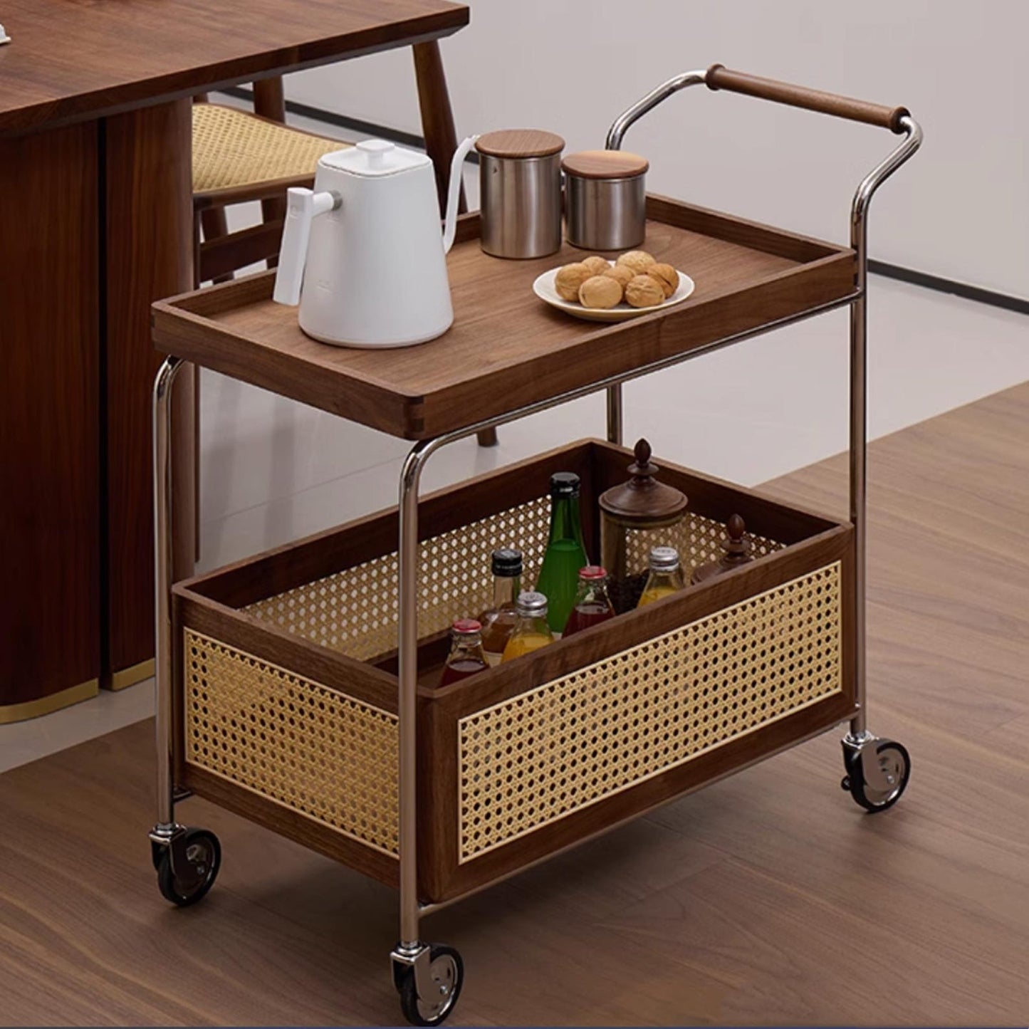 2 Tier Trolley Organizer Storage