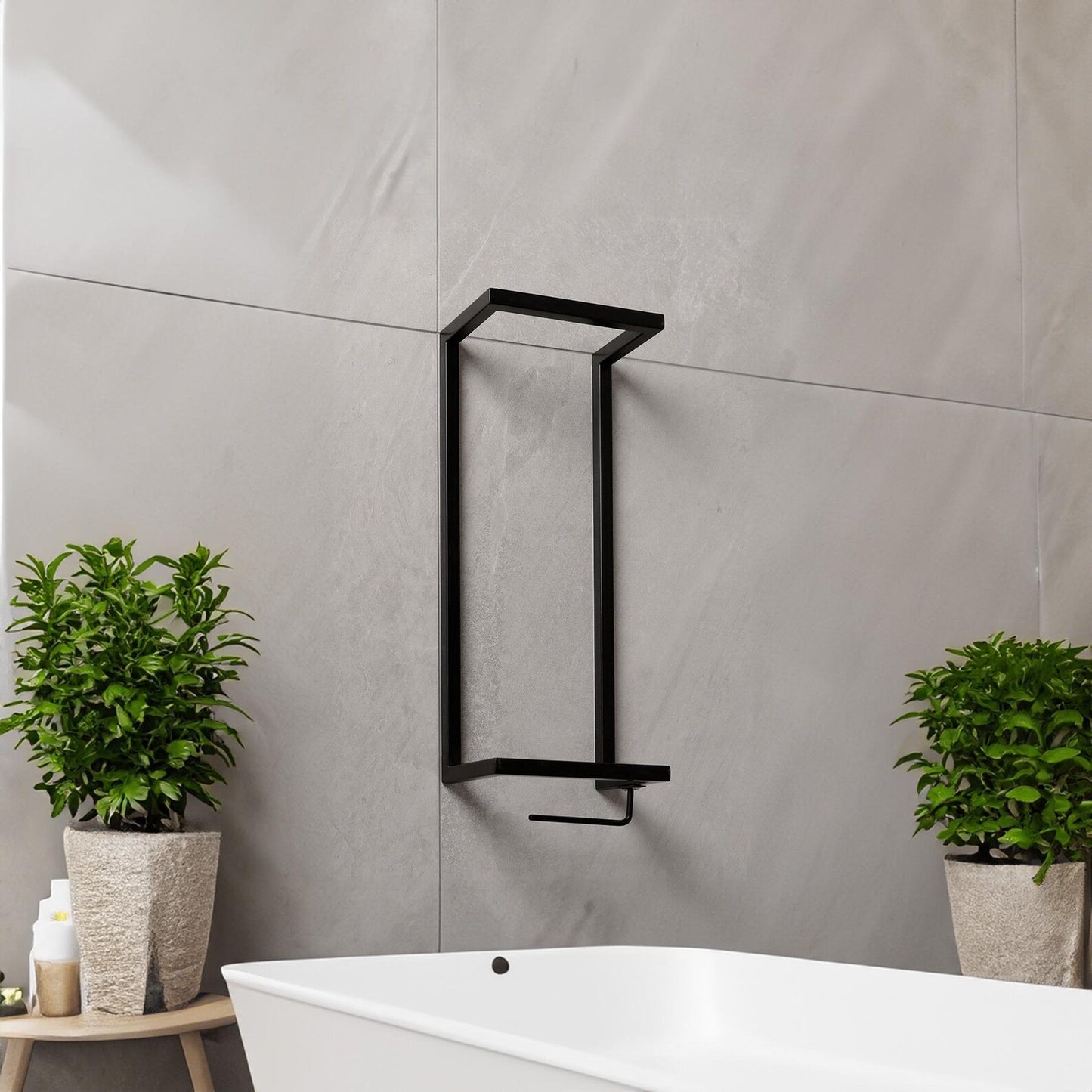Toilet paper Roll Holder, Hand Towel Holder Bathroom,