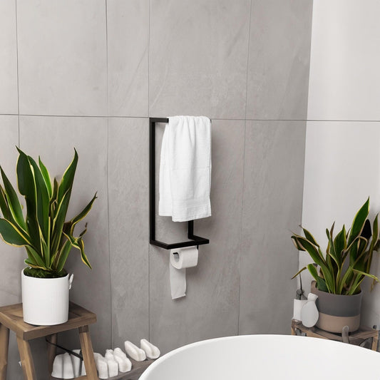 Toilet paper Roll Holder, Hand Towel Holder Bathroom,