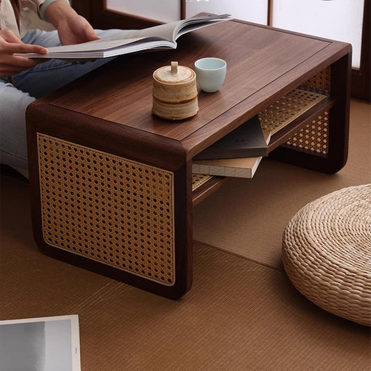 Rattan Vine weaving End Side Table