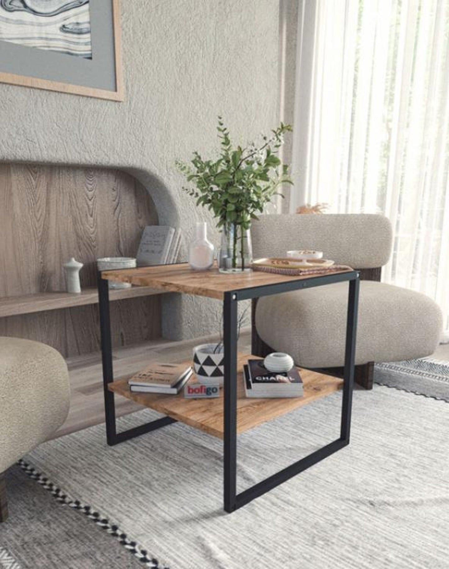 Modern Metal Coffee Table