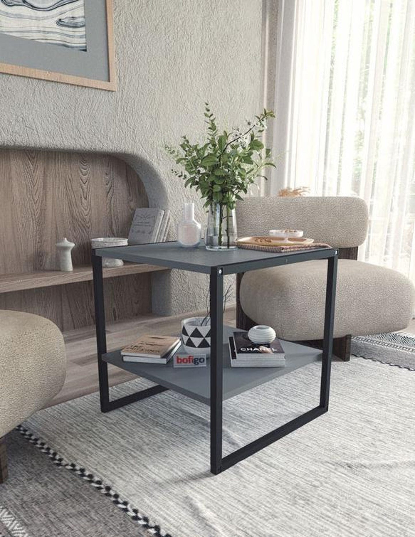 Modern Metal Coffee Table