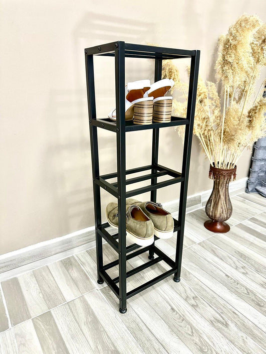 5 Tier Metal Shoe Rack, Vertical Shoe Rack