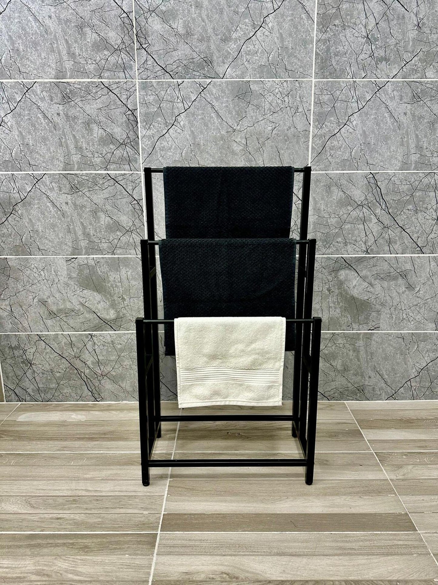 3 Tier Metal Drying Stand for Bathroom