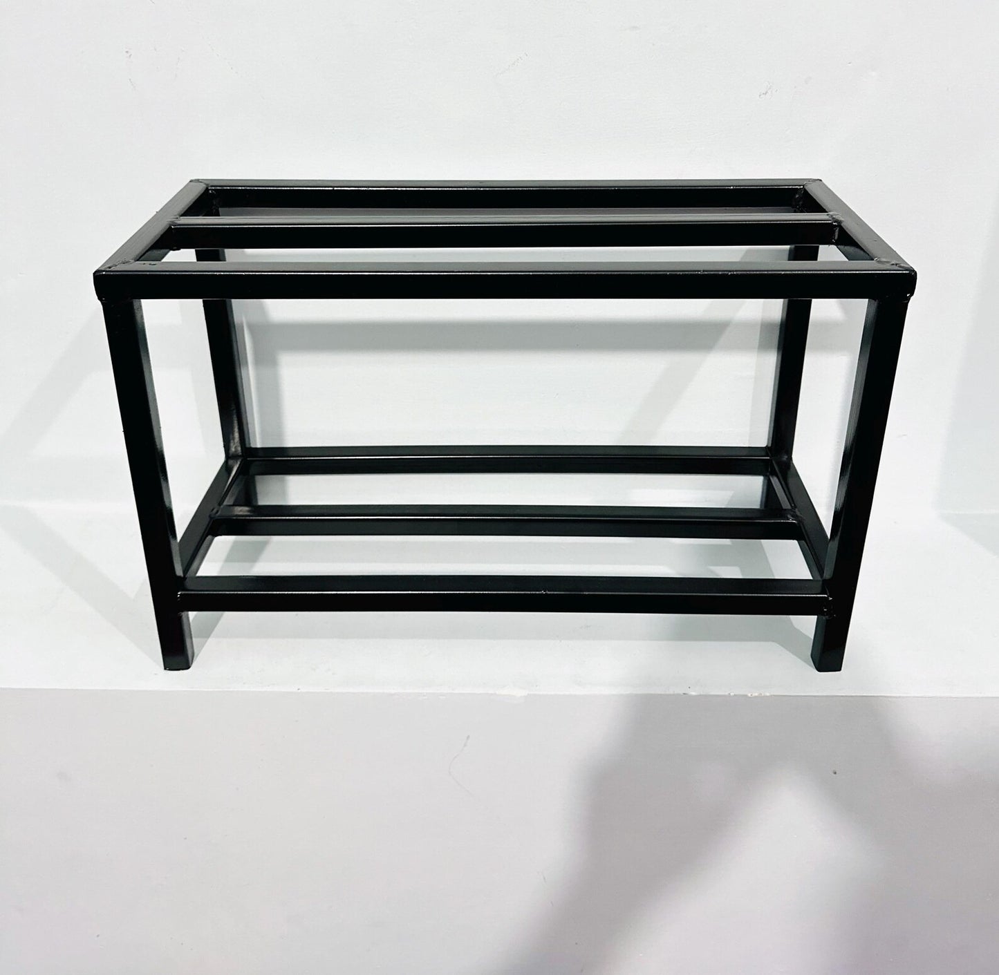 Metal Shoe Rack, 3-Tier Space-Saving Shoe Organizer