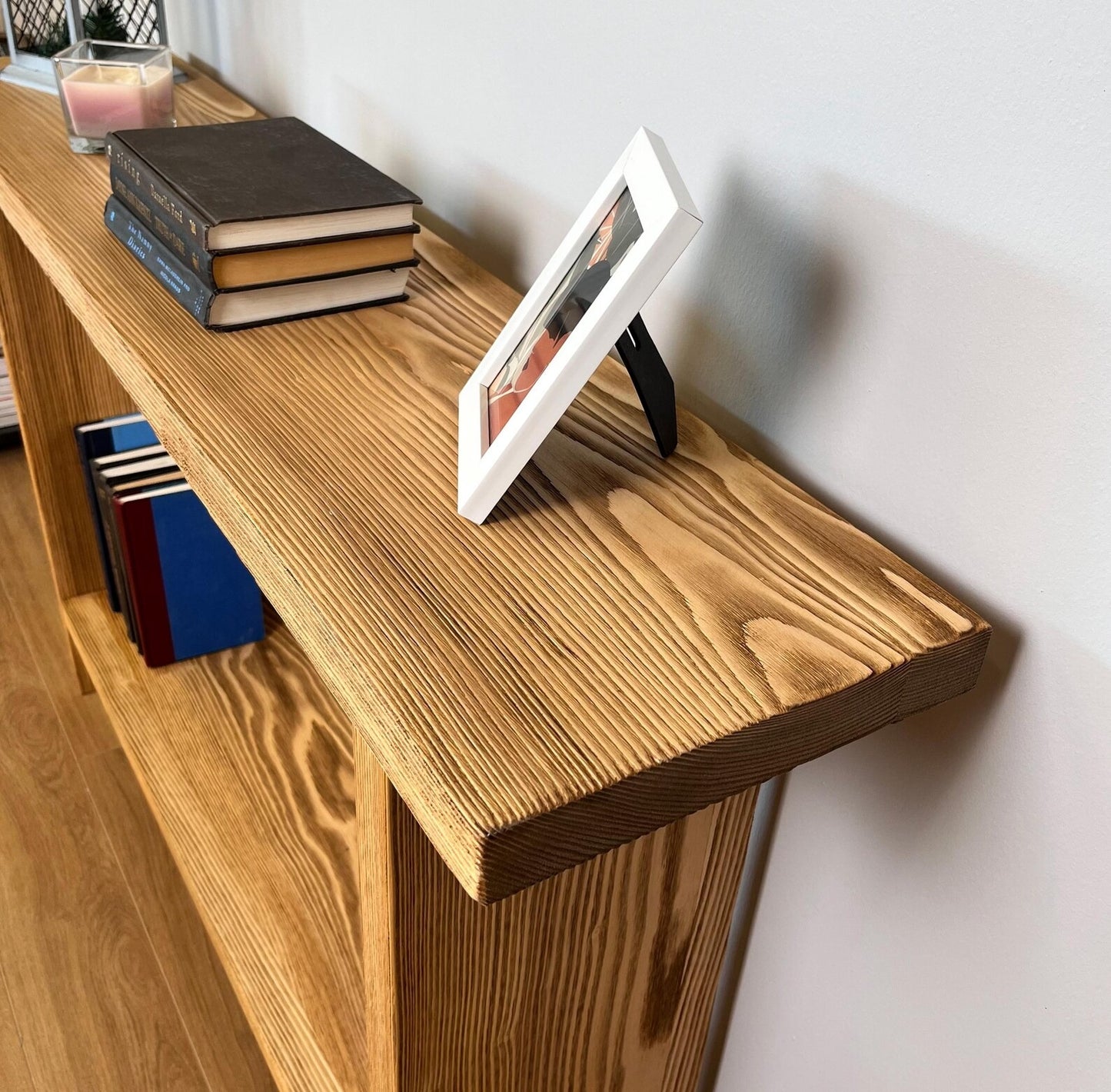 Rustic Wood Console Table