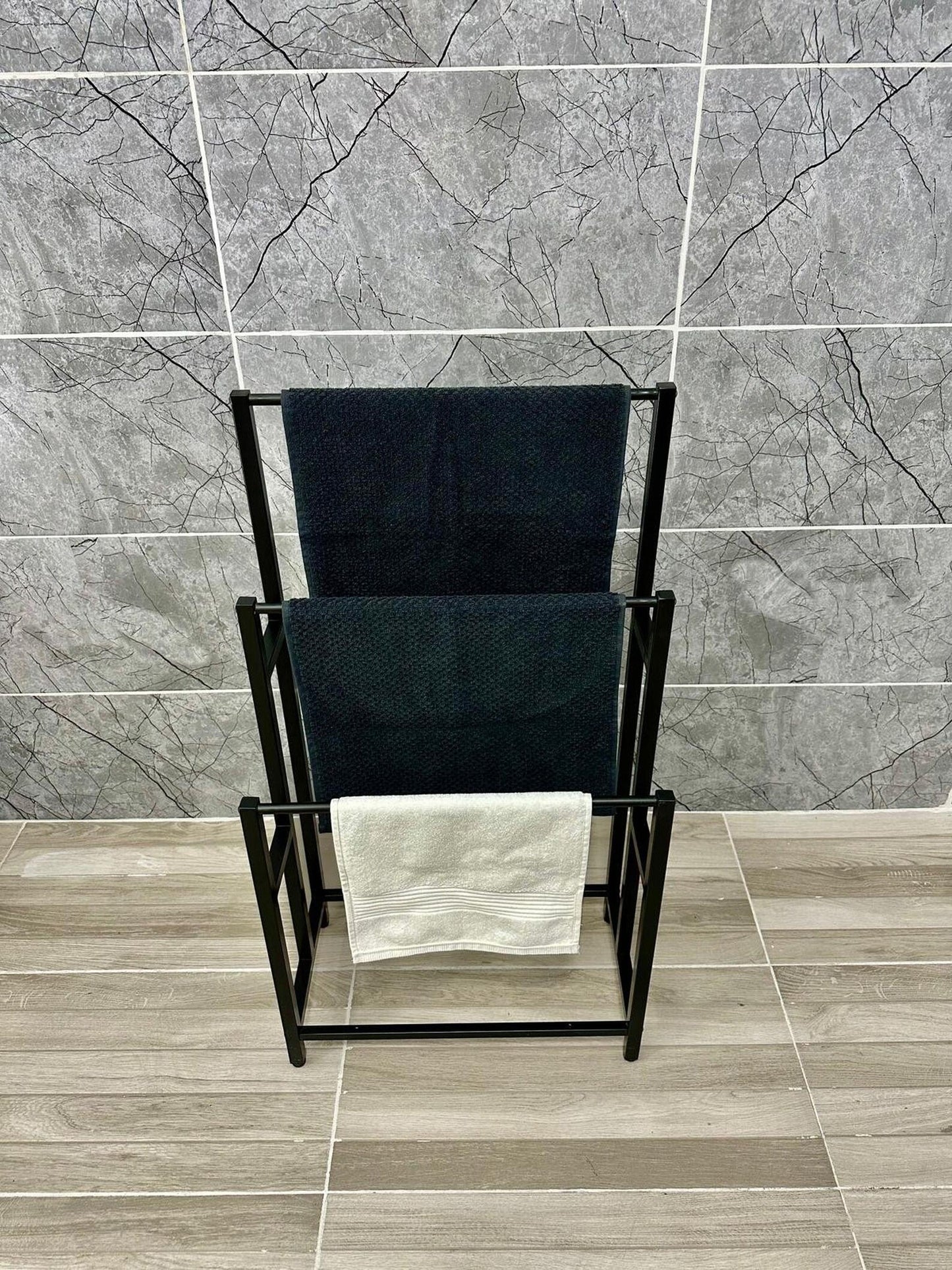 3 Tier Metal Drying Stand for Bathroom