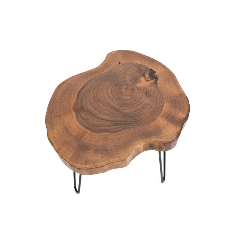 Live Edge Sheesham Coffee Table Set (Individual Tables Available) | Rustic Side Tables