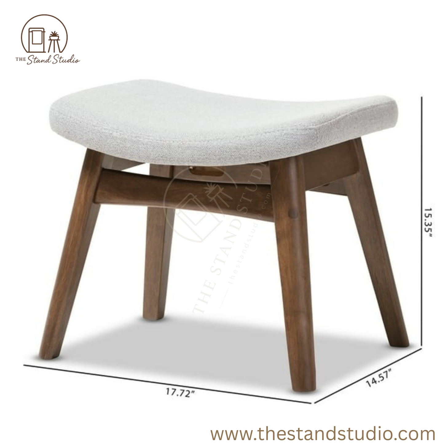 Vadim Modern Light Grey Fabric, Functional & Stylish Seating