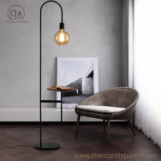 VALLE Minimalist LED Lamp Side Table