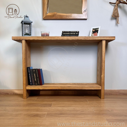 Rustic Wood Console Table