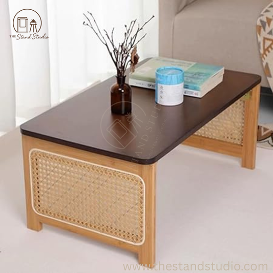 Japanese Style Rattan Coffee Table