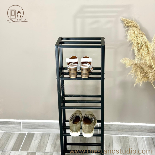 5 Tier Metal Shoe Rack, Vertical Shoe Rack