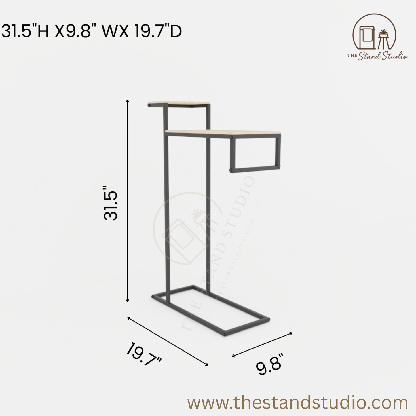 Modern Towel Holder, Industrial Bathroom Organizer