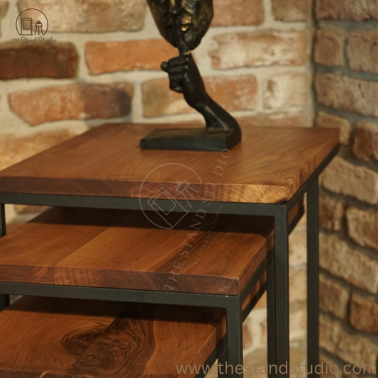 Sheesham Set of 3 Nesting Tables
