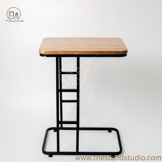 Solid Wooden Round Z Coffee Table for Sofa
