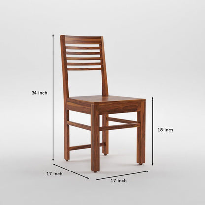 Solid Sheesham Wood Dining Chair