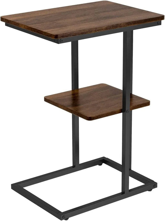 C Shaped Side Table
