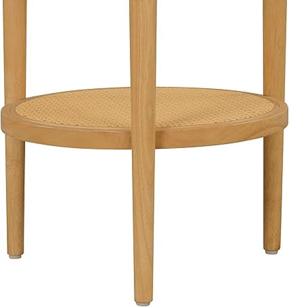 Rattan Natural Sofa Side Table