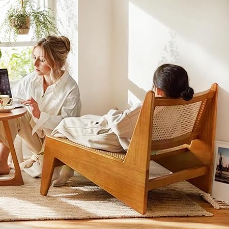 Rattan Accent Chair for Living Room
